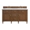 James Martin Vanities 60'' Double Vanity, Mid-Century Walnut 424-V60D-WLT - alternate 1